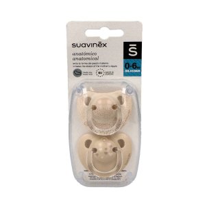 CHUPETE SILICONA ANATOMICO SUAVINEX CLASICO 0 - 6 MESES 2...