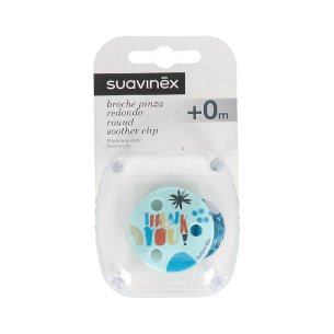 BROCHE DE PINZA SUAVINEX REDONDO 1 UNIDAD