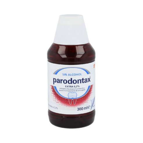 PARODONTAX EXTRA COLUTORIO SIN ALCOHOL DIGLUCONATO DE CLORHEXIDINA AL 0.2 1 ENVASE 300 ML