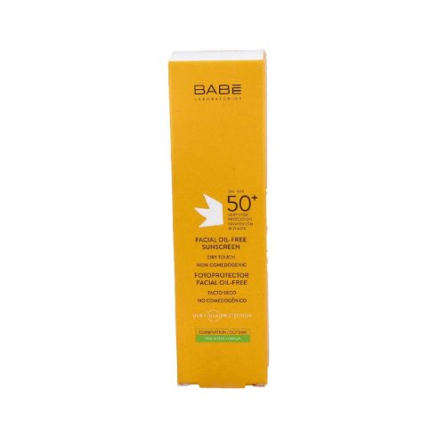 BABE FOTOPROTECTOR FACIAL 50 OIL FREE TACTO SECO 1 ENVASE 50 ML