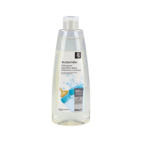 SUAVINEX DETERGENTE ESPECIFICO BIBERONES TETINAS GEL LIMPIABIBERONES 1 ENVASE 500 ML