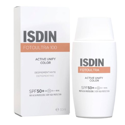 FOTOULTRA ISDIN ACTIVE UNIFY FUSION FLUID COLOR  1 ENVASE 50 ML
