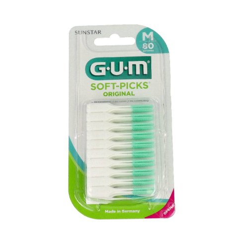 SOFT PICKS GUM 632 M100 SIN FLUOR 100 UNIDADES REGULAR