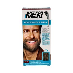 JUST FOR MEN BIGOTE Y BARBA GEL COLORANTE 1 ENVASE 30 ML...