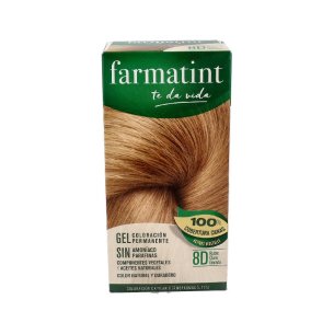 FARMATINT  1 ENVASE 135 ML TONO 8D RUBIO CLARO DORADO