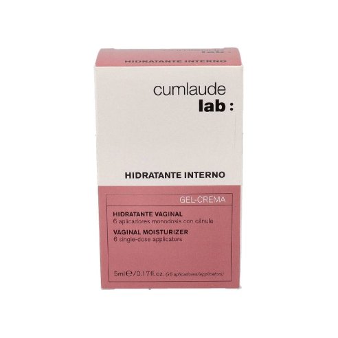 CUMLAUDE LAB: GYNELAUDE HIDRATANTE INTERNO  6 UNIDADES 6 ML