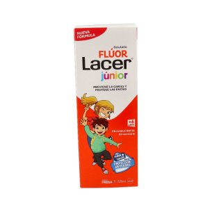 FLUOR LACER JUNIOR ENJUAGUE BUCAL DE USO DIARIO  1 ENVASE...