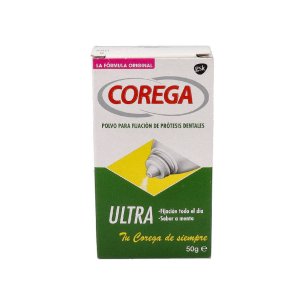 COREGA ULTRA ADHESIVO PROTESIS DENTAL 1 ENVASE 50 G POLVO