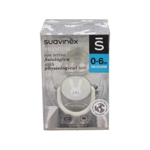 CHUPETE SILICONA FISIOLOGICO SUAVINEX PREMIUM 0 - 4 MESES...