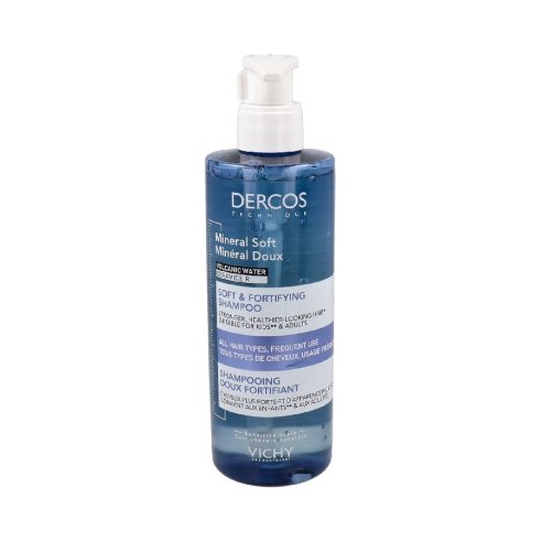 DERCOS TECHNIQUE MINERAL SUAVE USO FRECUENTE CHAMPU FORTIFICANTE 400 ML