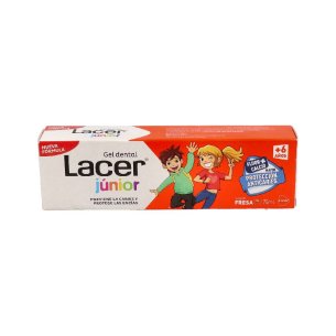 LACER JUNIOR GEL DENTAL  1 TUBO 75 ML SABOR FRESA