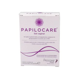 PAPILOCARE GEL VAGINAL  7 CANULAS 5 ML