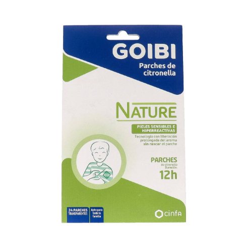 GOIBI PARCHES DE CITRONELA  24 PARCHES