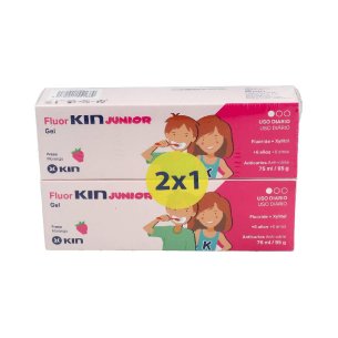 FLUOR KIN JUNIOR GEL  1 TUBO 75 ML SABOR FRESA