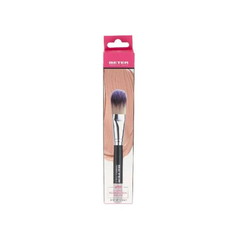 BROCHA ESPECIAL MAQUILLAJE FLUIDO PELO SINTETICO BETER 1 UNIDAD