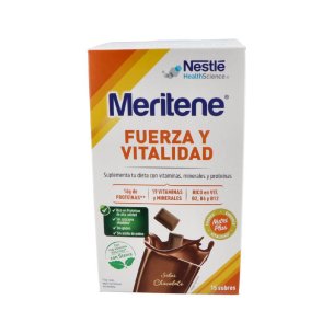 MERITENE FUERZA Y VITALIDAD BATIDO  15 SOBRES 30 G SABOR...
