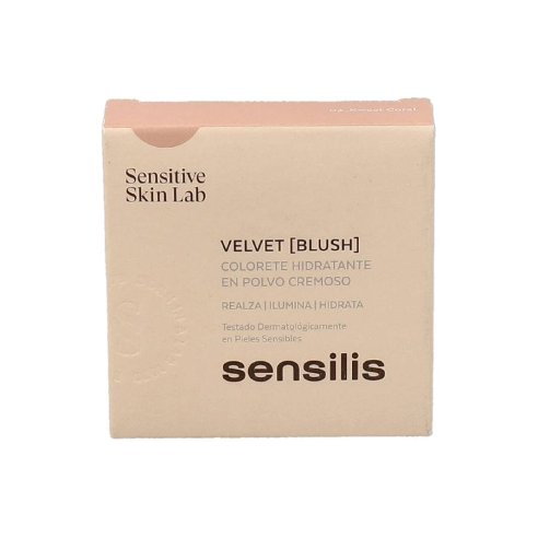 SENSILIS VELVET BLUSH COLORETE  1 POLVERA 10 G COLOR 02 CORAL