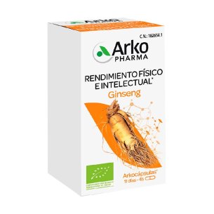 ARKOCAPSULAS GINSENG BIO  45 CAPSULAS