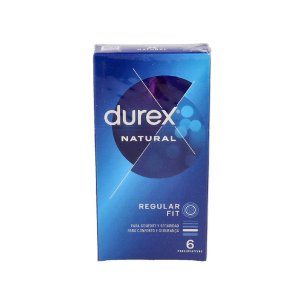 DUREX NATURAL PLUS PRESERVATIVOS 6 UNIDADES