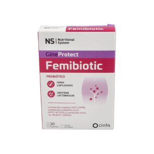 NS GINEPROTECT FEMIBIOTIC  30 CAPSULAS