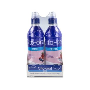 CITO-ORAL JUNIOR ZINC  2 BOTELLAS 500 ML SABOR FRESA