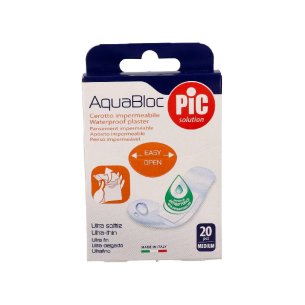 PIC AQUABLOC CON BACTERICIDA APOSITO ADHESIVO 20 UNIDADES...
