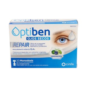 OPTIBEN OJOS SECOS REPAIR  20 MONODOSIS 0,5 ML
