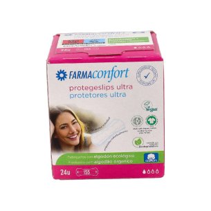 PROTEGE-SLIP 100ALGODON FARMACONFORT ULTRAFINO 24 UNIDADES