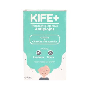 PACK KIFE  LOCION KF CHAMPU ANTIPIOJOS 2 ENVASES 100 ML PACK
