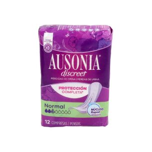 ABSORBENTE INCONTINENCIA ORINA MUY LIGERA AUSONIA...