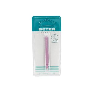 PINZAS DEPILAR BETER SOFT TOUCH PUNTA OBLICUA 9.3 CM