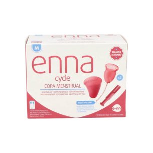 COPA MENSTRUAL ENNA CYCLE 1 UNIDAD TALLA M (CON APLICADOR)