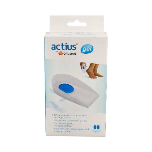 TALONERA SILICONA TRANSPARENTE ESPOLON ACTIUS BY ORLIMAN FEETPAD ACP903 TALLA 1