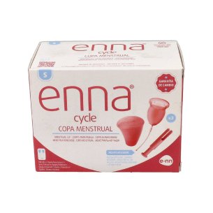 COPA MENSTRUAL ENNA CYCLE 1 UNIDAD TALLA S (CON APLICADOR)