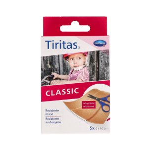 TIRITAS CLASSIC APOSITO ADHESIVO 5 UNIDADES 10 CM X 6 CM...