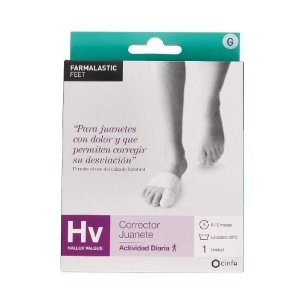 CORRECTOR JUANETE ACTIVIDAD FARMALASTIC FEET TALLA GRANDE