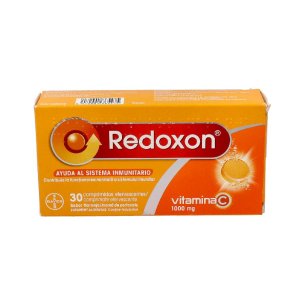 REDOXON VIT C  30 COMPRIMIDOS EFERVESCENTES SABOR NARANJA