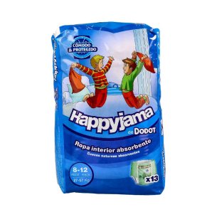 PAÑAL INFANTIL NIÑO DODOT HAPPYJAMA TALLA  8 8-12 AÑOS...