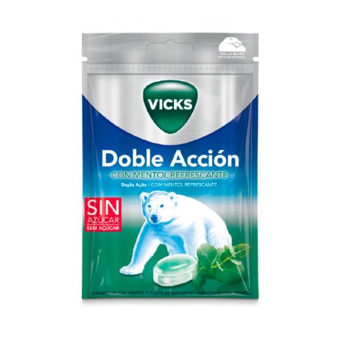 CARAMELOS PRAIMS DOBLE ACCION SIN AZUCAR  1 ENVASE 60 G