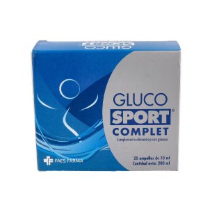 GLUCOSPORT COMPLET  20 AMPOLLAS BEBIBLES 10 ML