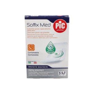 PIC SOFFIX MED ANTIBACTERIANO POST OP APOSITO ADHESIVO 5...