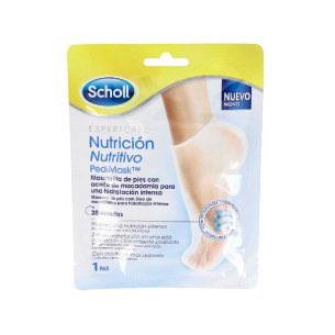 SCHOLL PEDIMASK MASCARILLA NUTRITIVA PIES  1 PAR