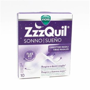 ZZZQUIL SUEÑO  10 TIRAS NASALES