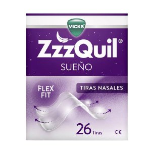 ZZZQUIL SUEÑO  26 TIRAS NASALES